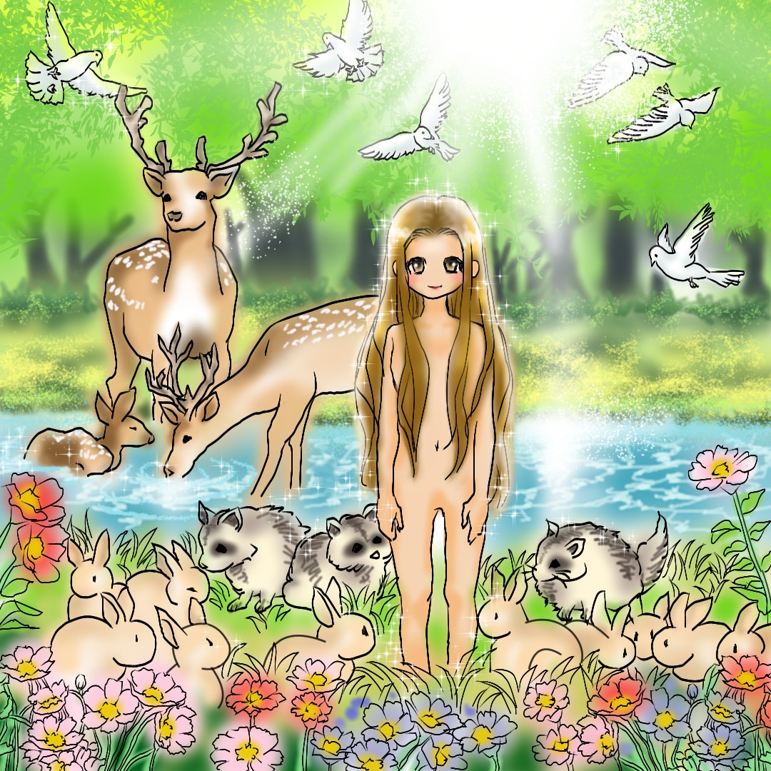 今必要なメッセージをくれる過去生をイラストにします ❦シータヒーリングで過去〜現在にヒーリングエネルギー送ります イメージ3