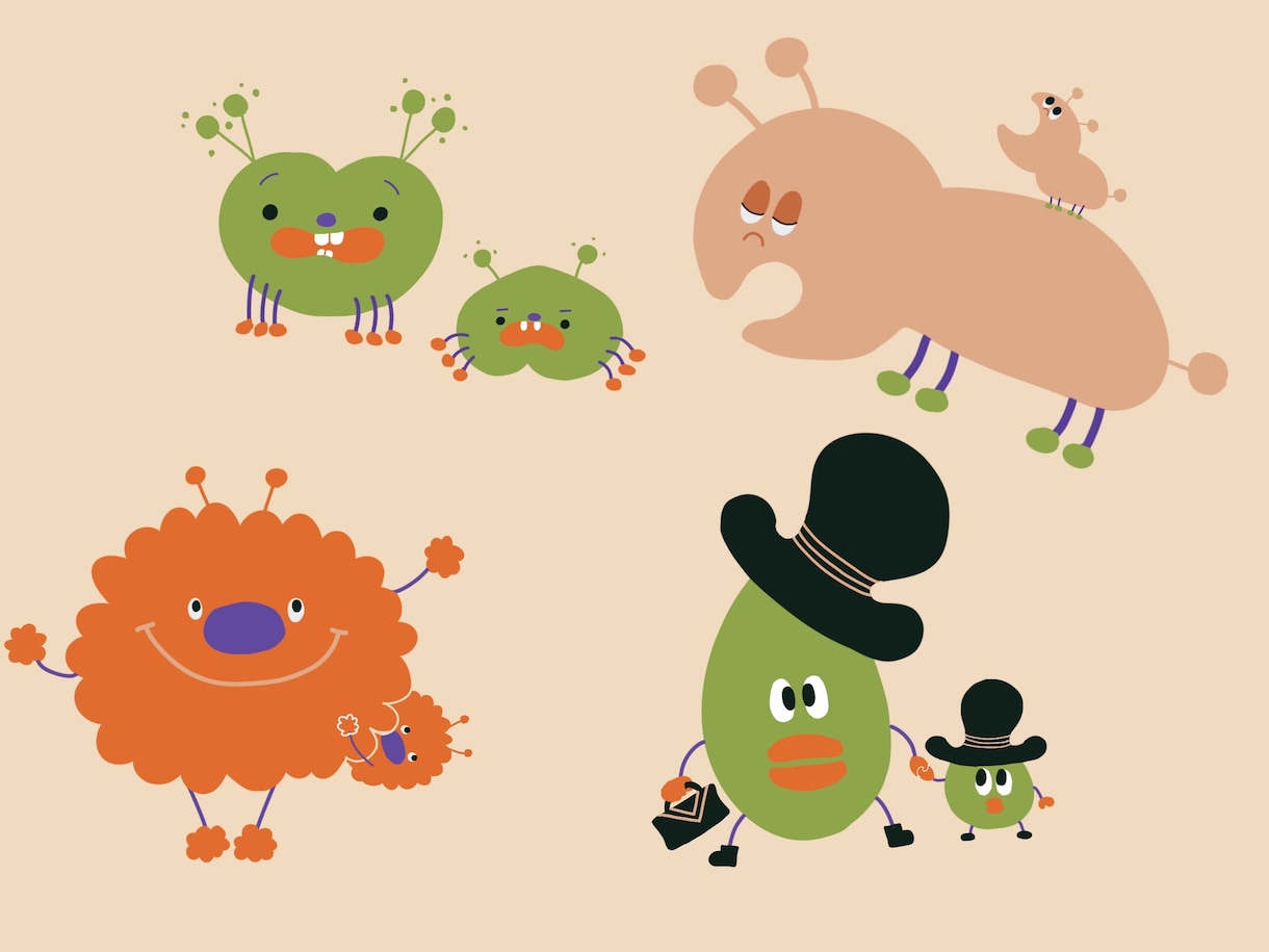 ぶさかわ？ほんわか個性のある、ゆるキャラ作ります うま！とはならないけれど、どこか印象に残る、そんなイラスト イメージ3