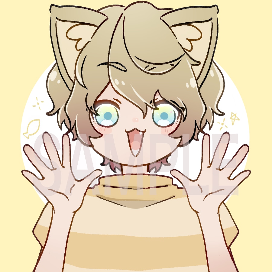 少しだけデフォルメされたかわいいイラストを描きます 手軽にかわいいをどうぞ( ¨̮ )♡ イメージ5
