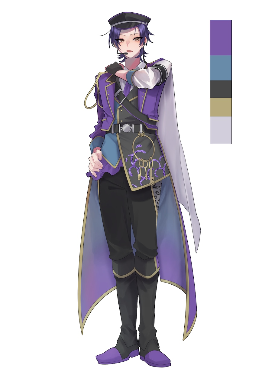 貴方の想像しまキャラをイラストにおこします 要素をお聞きして1からキャラクターの全身をデザインします イメージ2