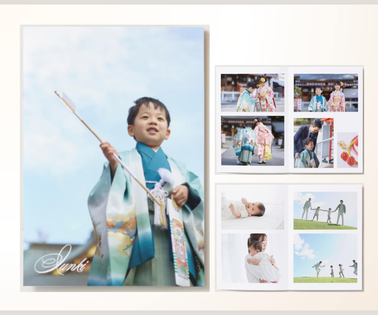ストーリー性を大切にしたフォトブックを制作します 【Canvaで後から編集自由！画像の明るさ調整なども無料】 イメージ4