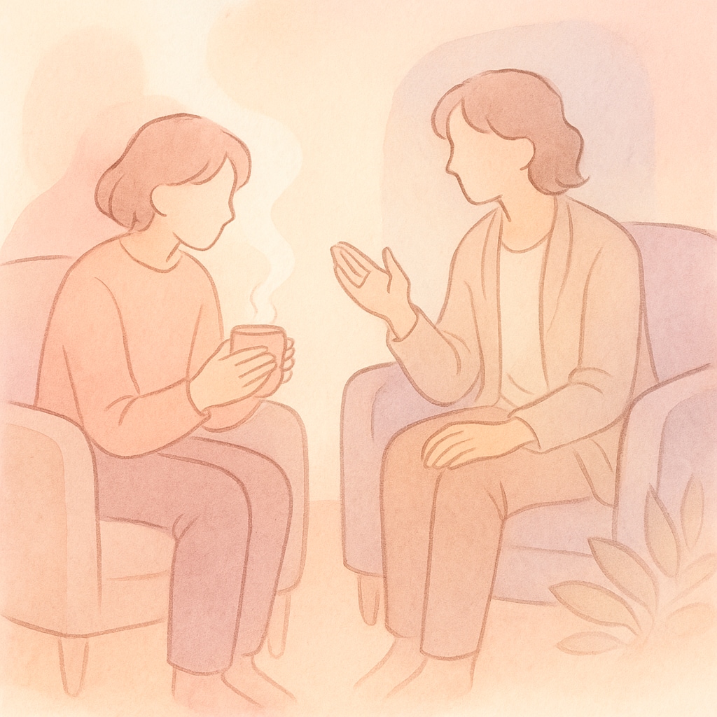 お悩み、愚痴などなどのお話をお聴きします ◇◆◇秘密厳守ですので、何でも語ってくださいね。 イメージ3