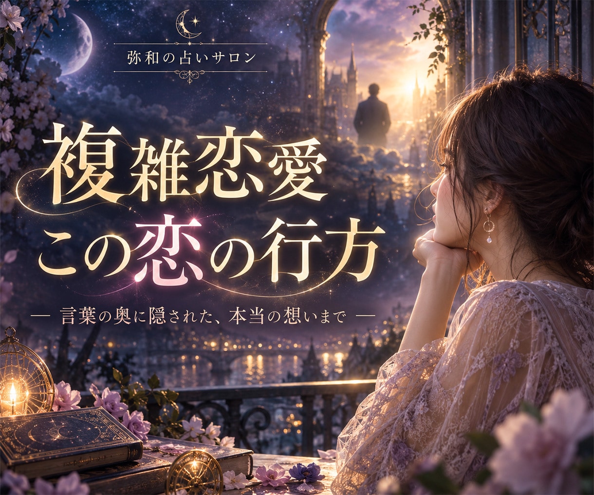 複雑恋愛占います 本気の不倫、言葉の奥に隠された本心を読み解きます。 イメージ1