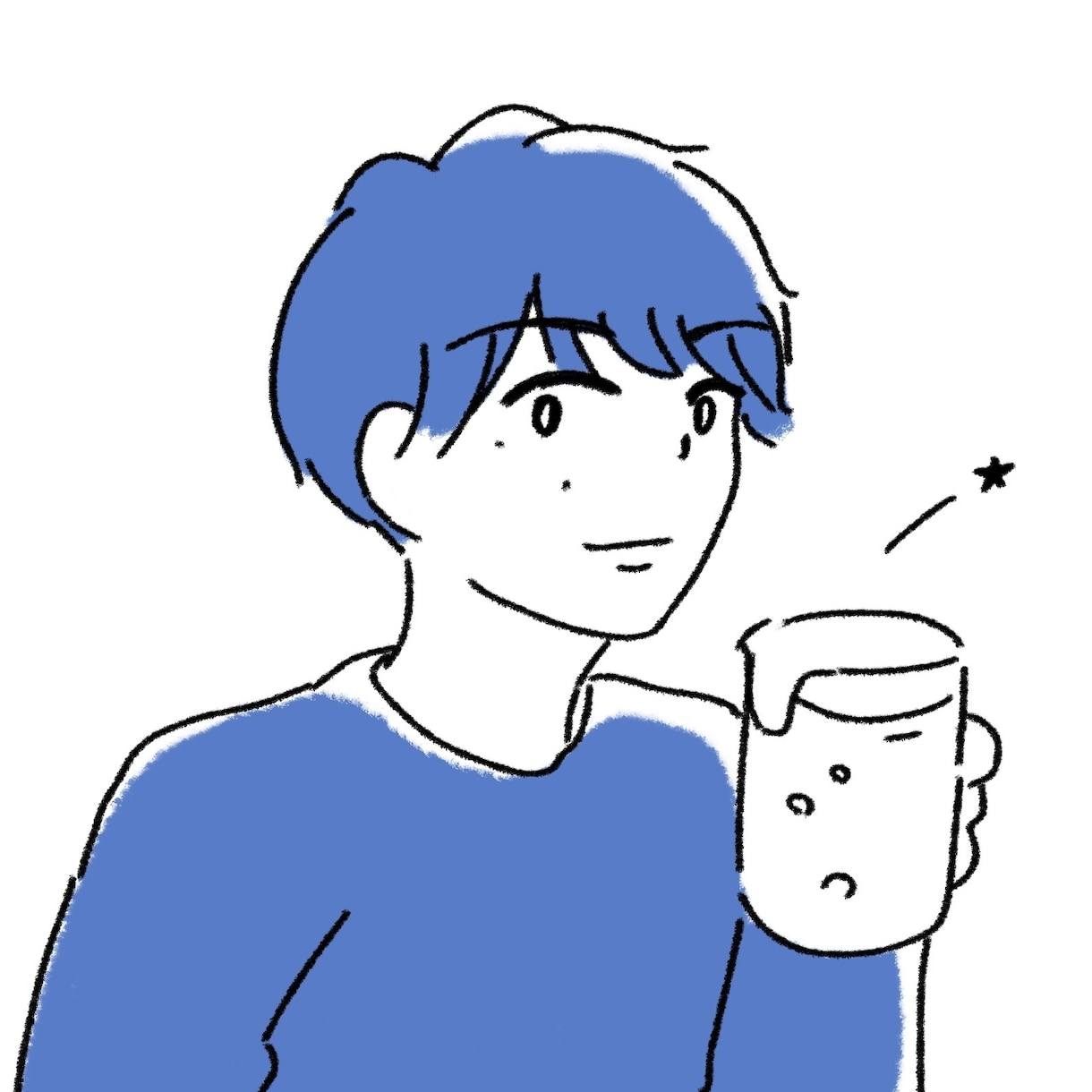 シンプルイラスト♡アイコンや似顔絵用の絵を描きます 特徴を捉えたシンプルでおしゃれな似顔絵をお求めの方へ イメージ3