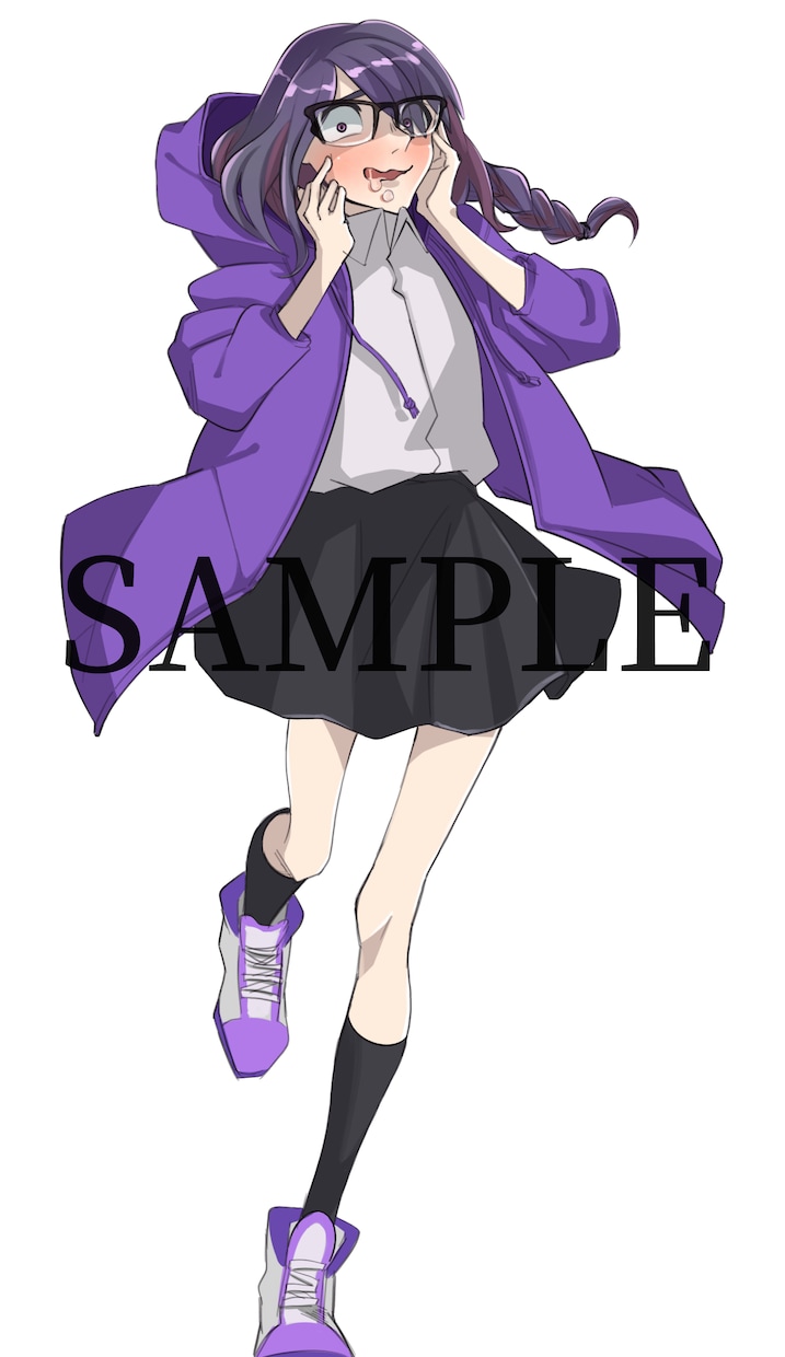 立ち絵イラスト/簡単なループアニメ制作しますます ゲームイラストやTRPGセッション/動画立ち絵などにどうぞ！ イメージ4