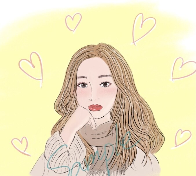 おしゃれな似顔絵、SNSアイコン描きます 似顔絵イラストで個性的なアイコンにしたい方へ イメージ2