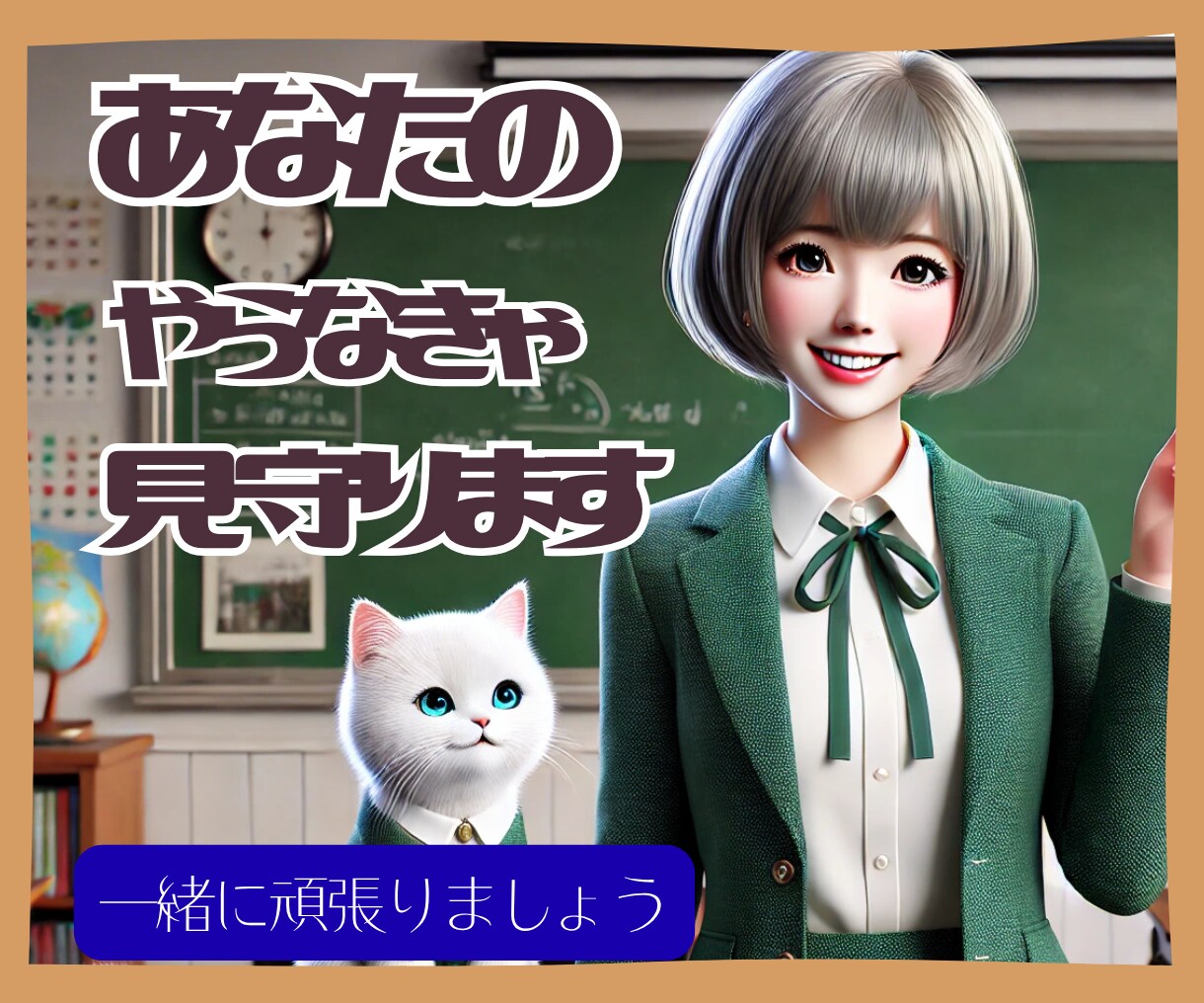 1週間あなたのやらなきゃ！見守ります 1人ではなかなか難しいこと私が一緒に見守ります！二人三脚♡ イメージ1