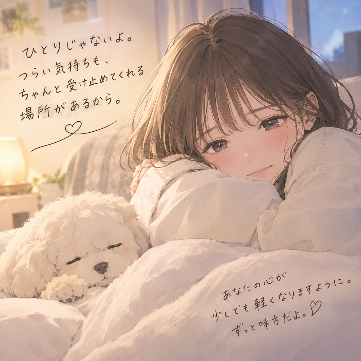 あなたの心に寄り添います 友達や家族には話しにくいこと、受け止めます。 イメージ1
