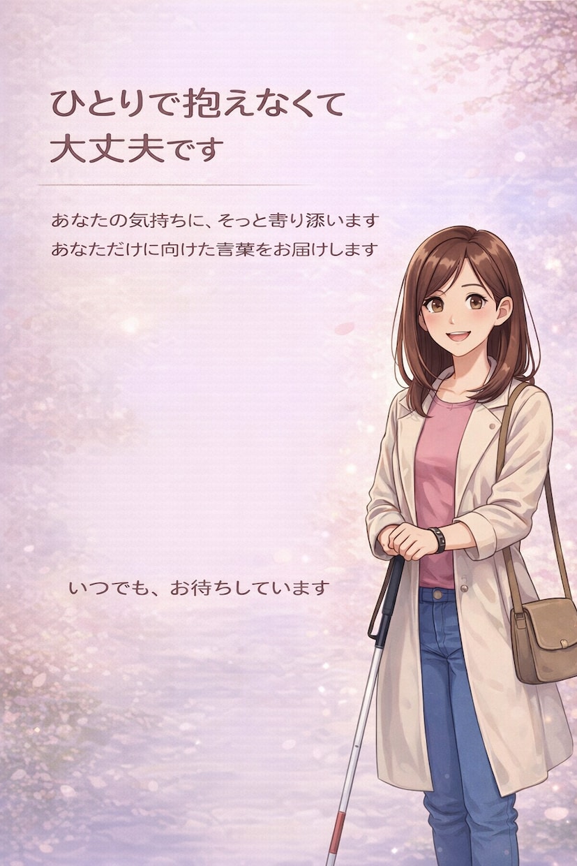 あなた専用音声でやさしく寄り添います そっと心を包み込むあなただけにむけた応援メッセージ イメージ8