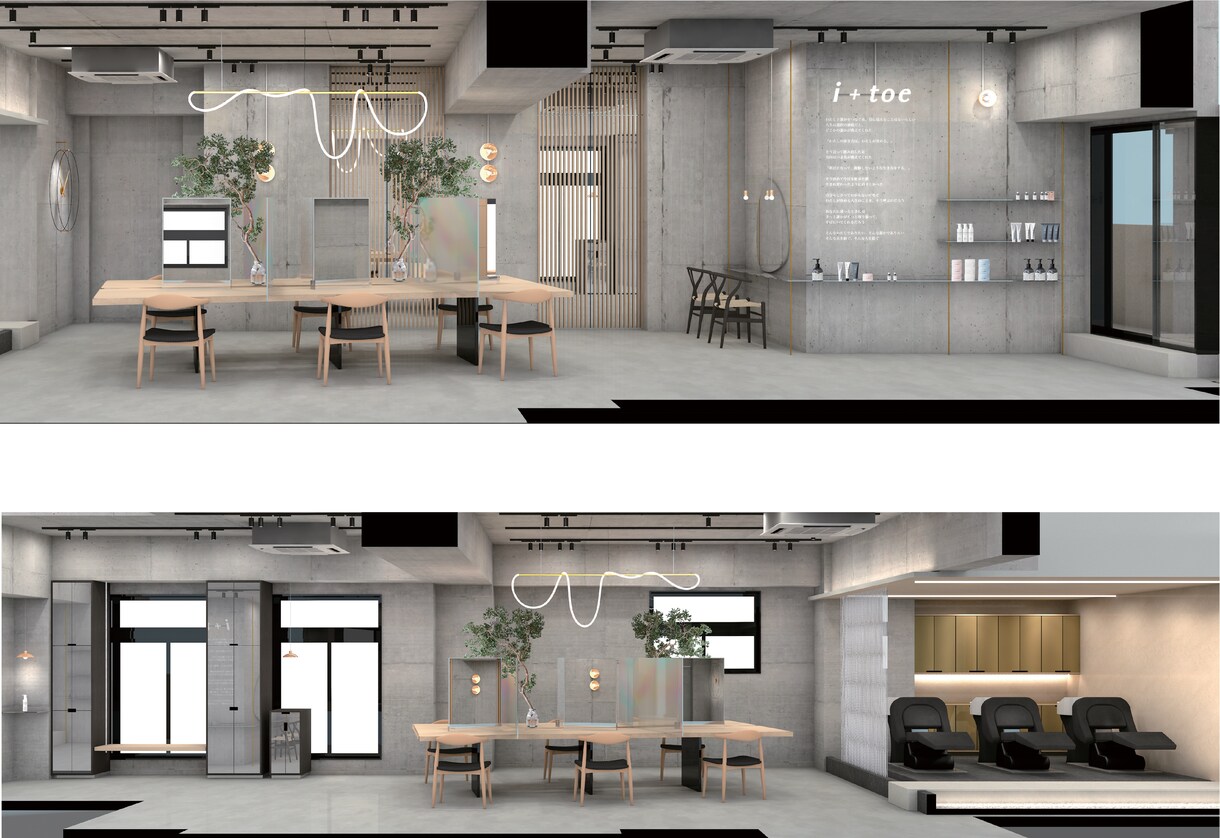 店舗/住宅CGパース作成致します 現役店舗デザイナーが設計に正確なパースを提供します。 イメージ6