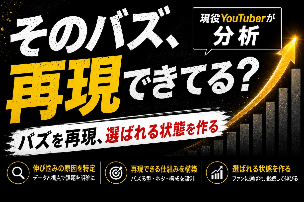 YouTubeショートのバズ再現方法を分析します 伸びた理由を分解し、次に狙える型へ落とし込みます イメージ2