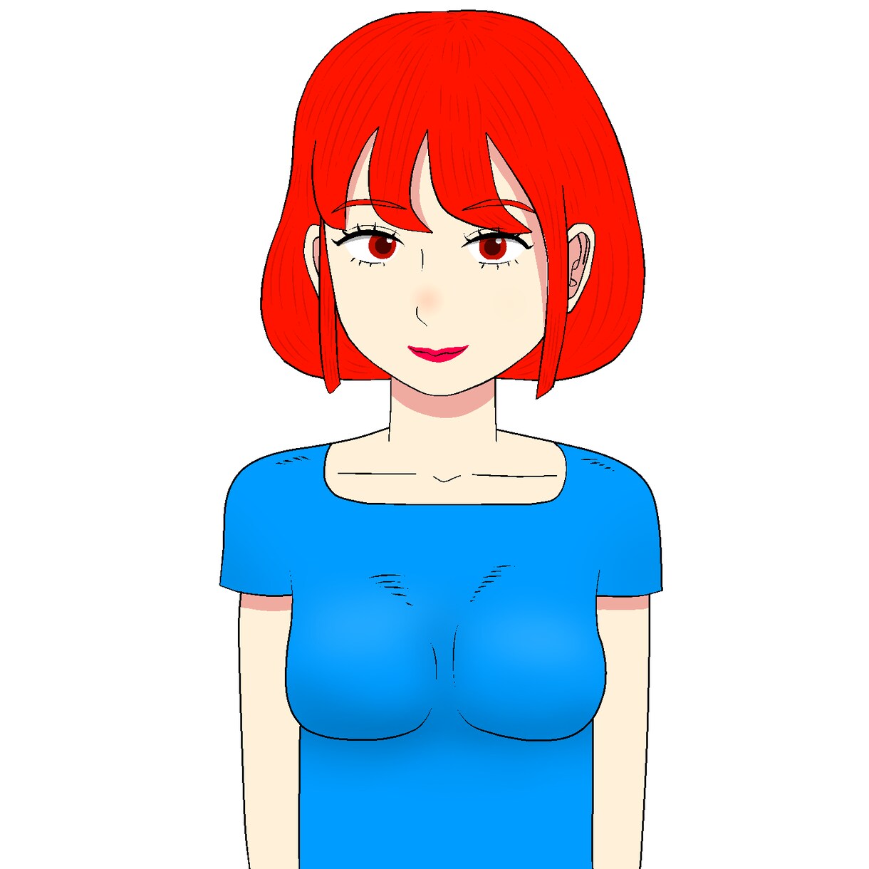綺麗、可愛い女性のイラストを描きます SNS、アイコン、ブログ、雑誌等にご利用ください。 イメージ5