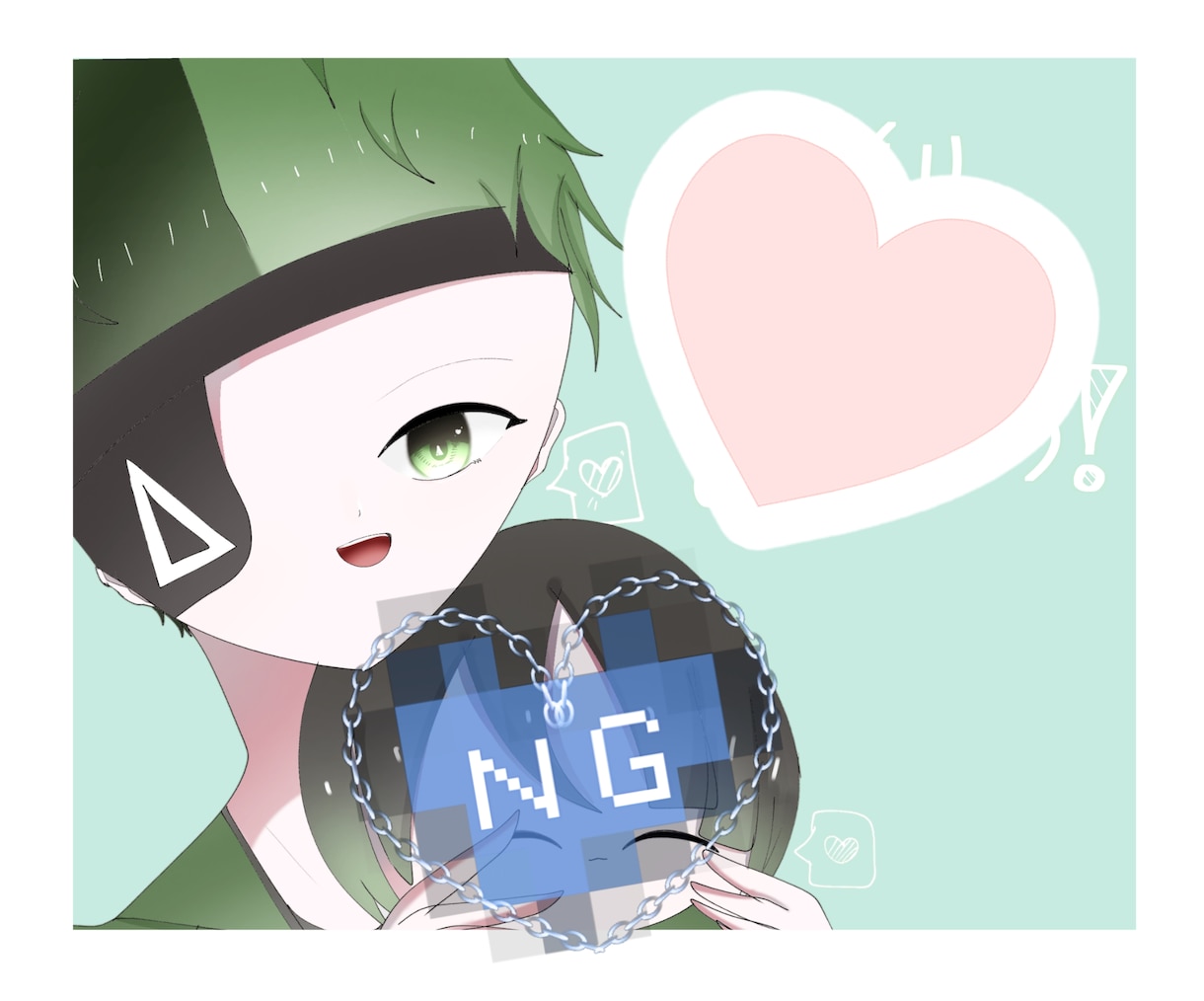 イラスト依頼受け付けます アイコンイラスト・夢絵etc……受け付けます！ イメージ1