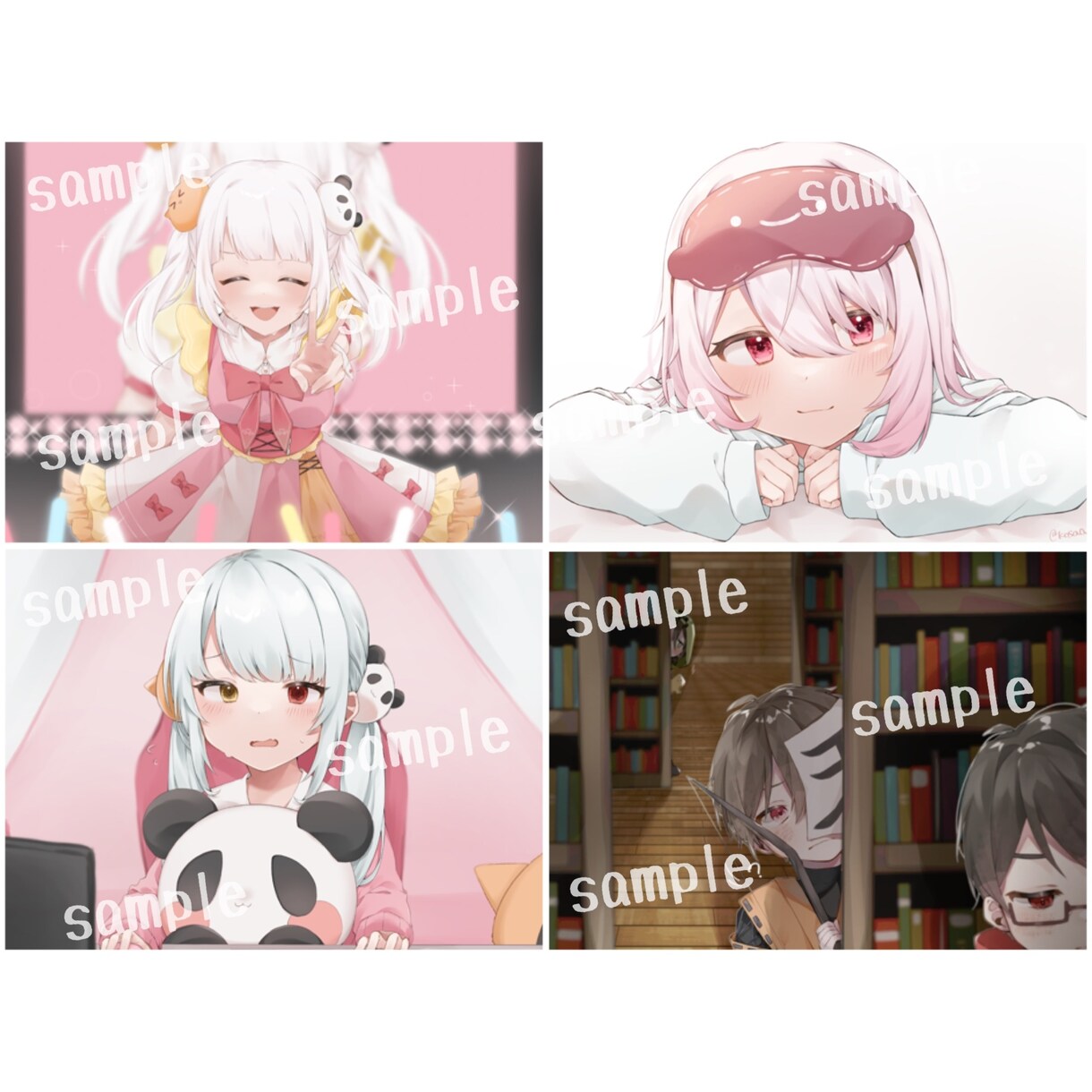 サムネ･立ち絵･1枚絵等のイラスト制作します ご依頼様のご希望に沿いながら描かせて頂きます!! イメージ2
