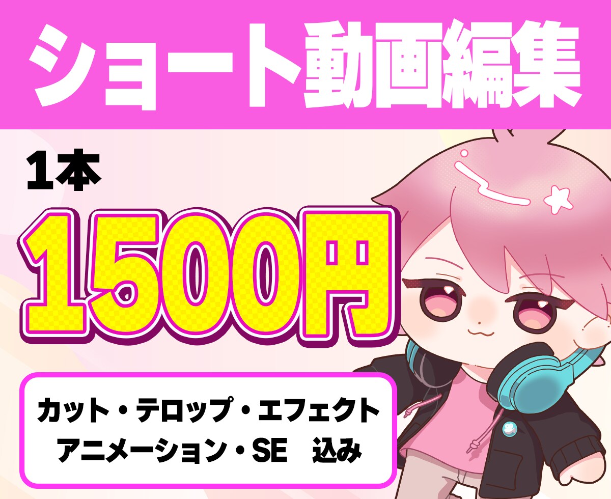 切り抜きショート動画作ります 2本セットでのご提供になります イメージ1