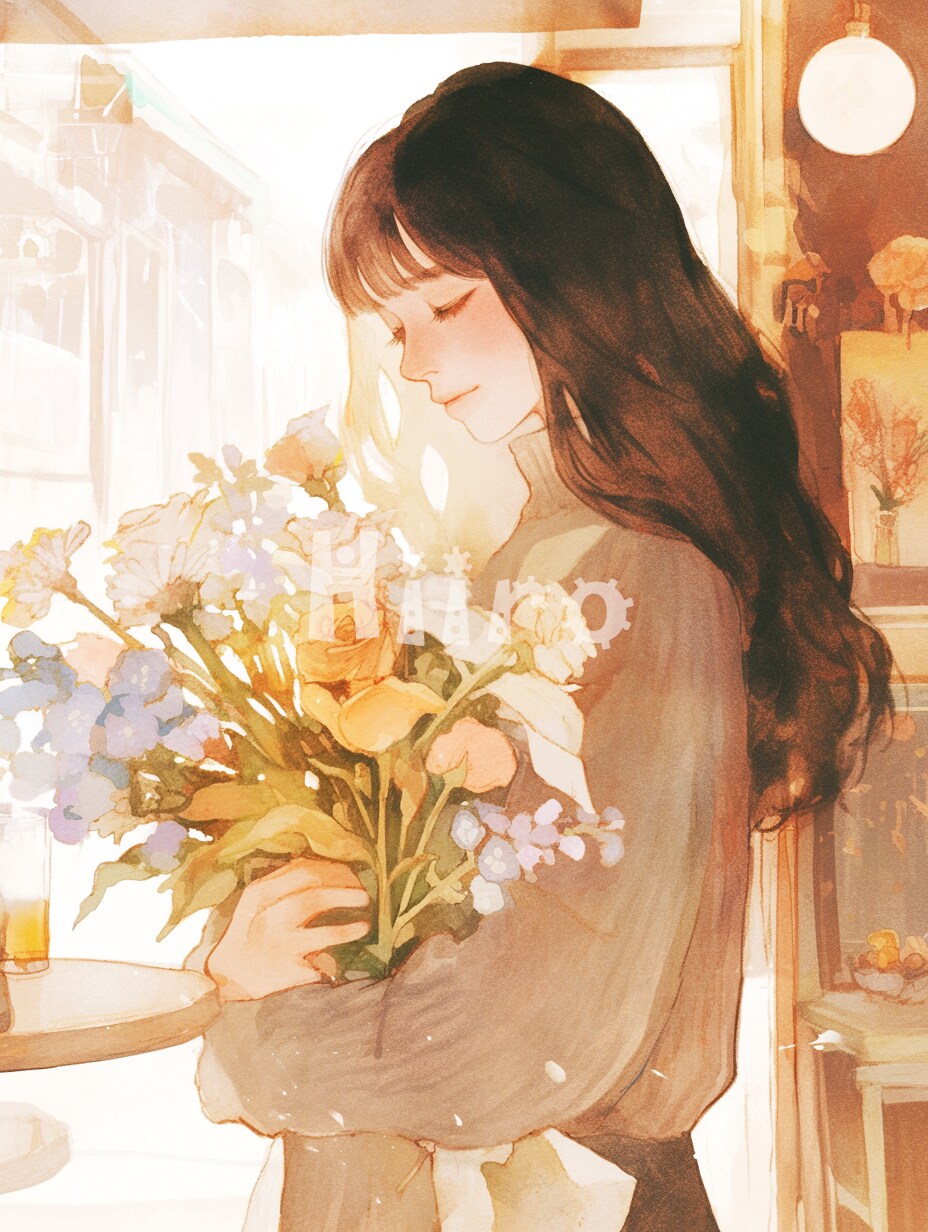 共感覚で感じた“あなたの色”を花束artで届けます お名前から感じ取った“あなたの色”をAIartでお届けします イメージ8