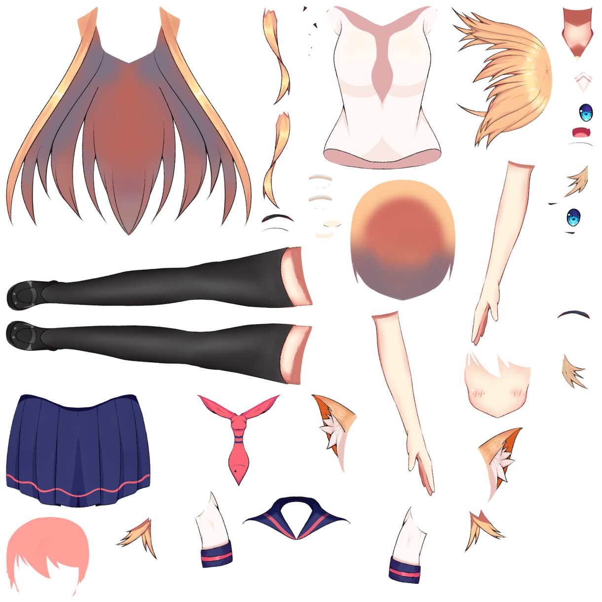 Vtuber～イラストからLIVE2D～承ります 始めてみたい人からプロを目指す人まで イメージ5
