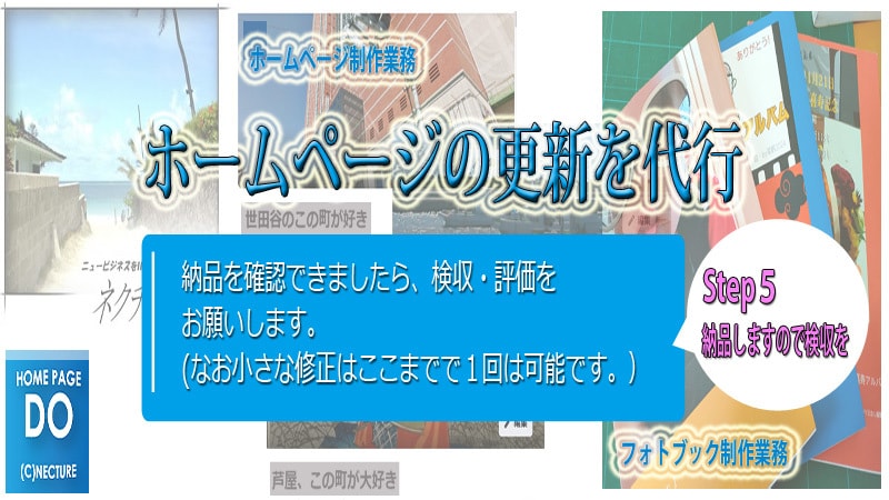 ホームページのスポット更新を代行できます スポット更新1件でコスパよき定額￥3000で超安心！ イメージ6