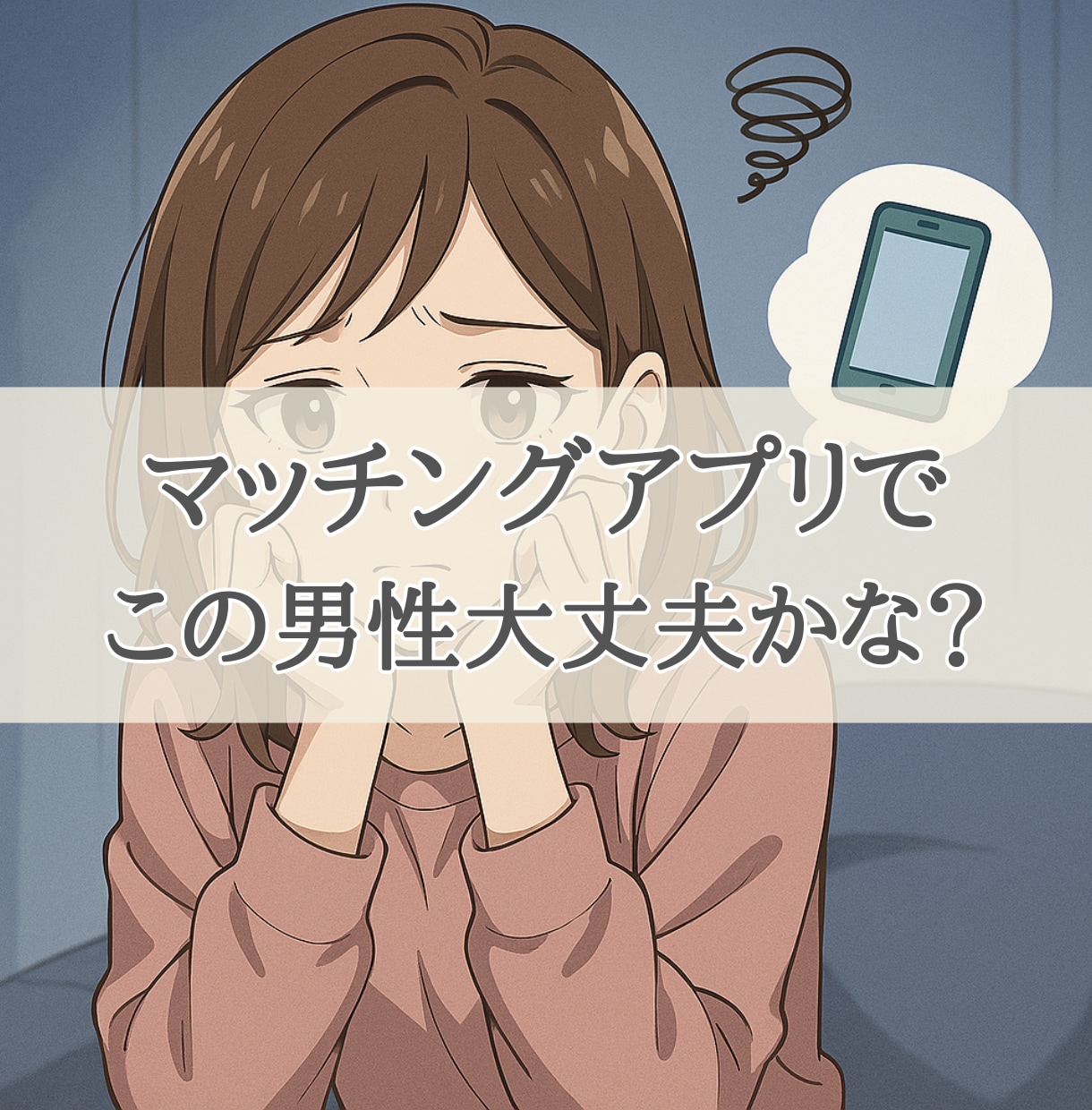 マチアプ |この人大丈夫？真剣度を一緒に確認します 男性心理、男性見極め、マッチングアプリ、遊び目的、男性目線 イメージ1