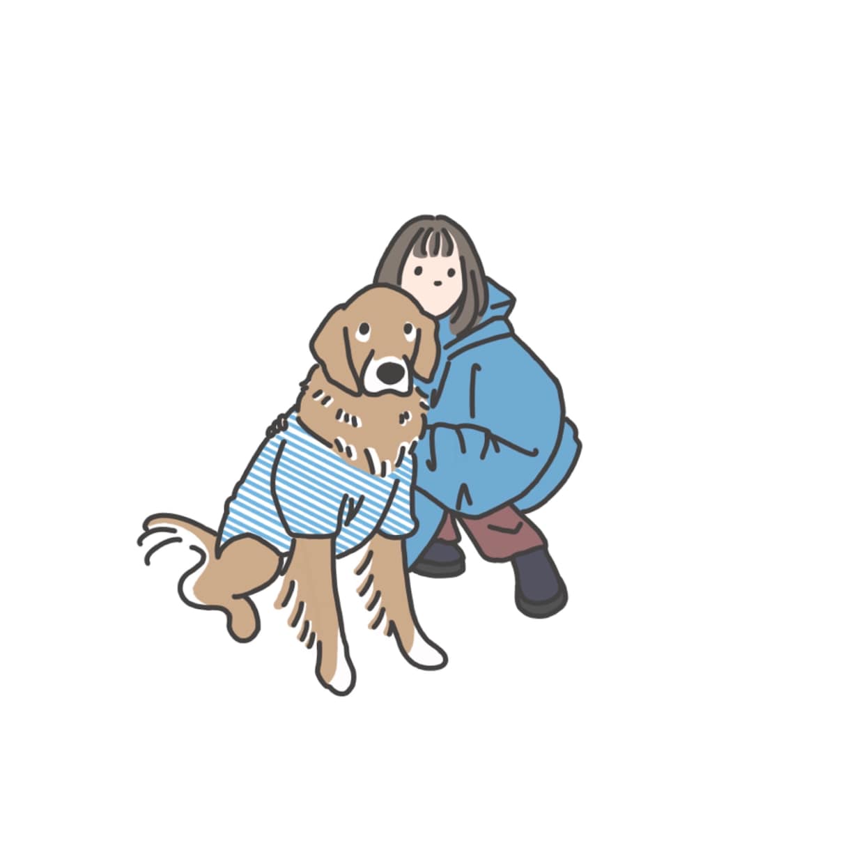 似顔絵やペットのイラストを描きます お写真をもとにイラスト作成を行います。 イメージ4