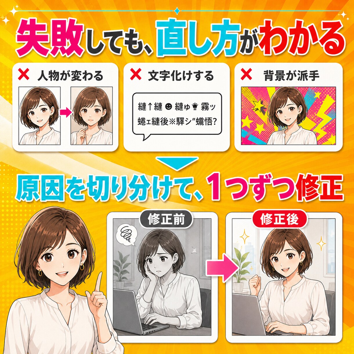 初心者が原稿からAI漫画自動作成ガイド提供します SNS・LP・Kindle・幅広く使えるテンプレ丸ごと収録 イメージ7