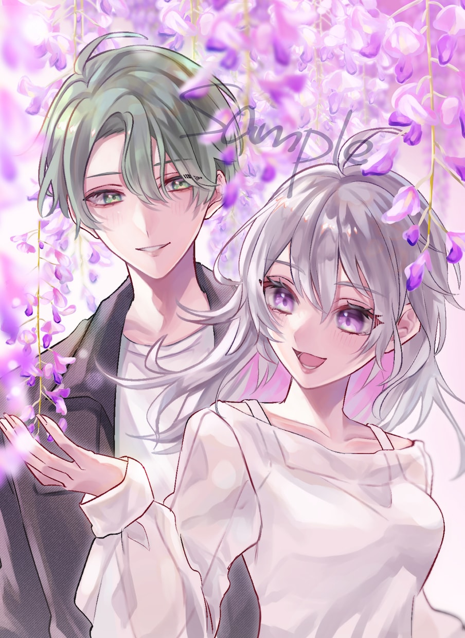 暖かく透明感溢れる魅力的なイラストお描きします アイコンや動画用、プレゼントにも！丁寧に制作します イメージ3