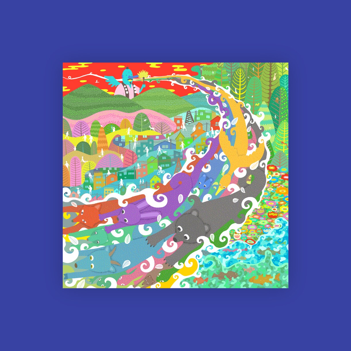 絵本のような世界観のイラスト描きます 動物・自然をモチーフにしたイラストが得意です イメージ8