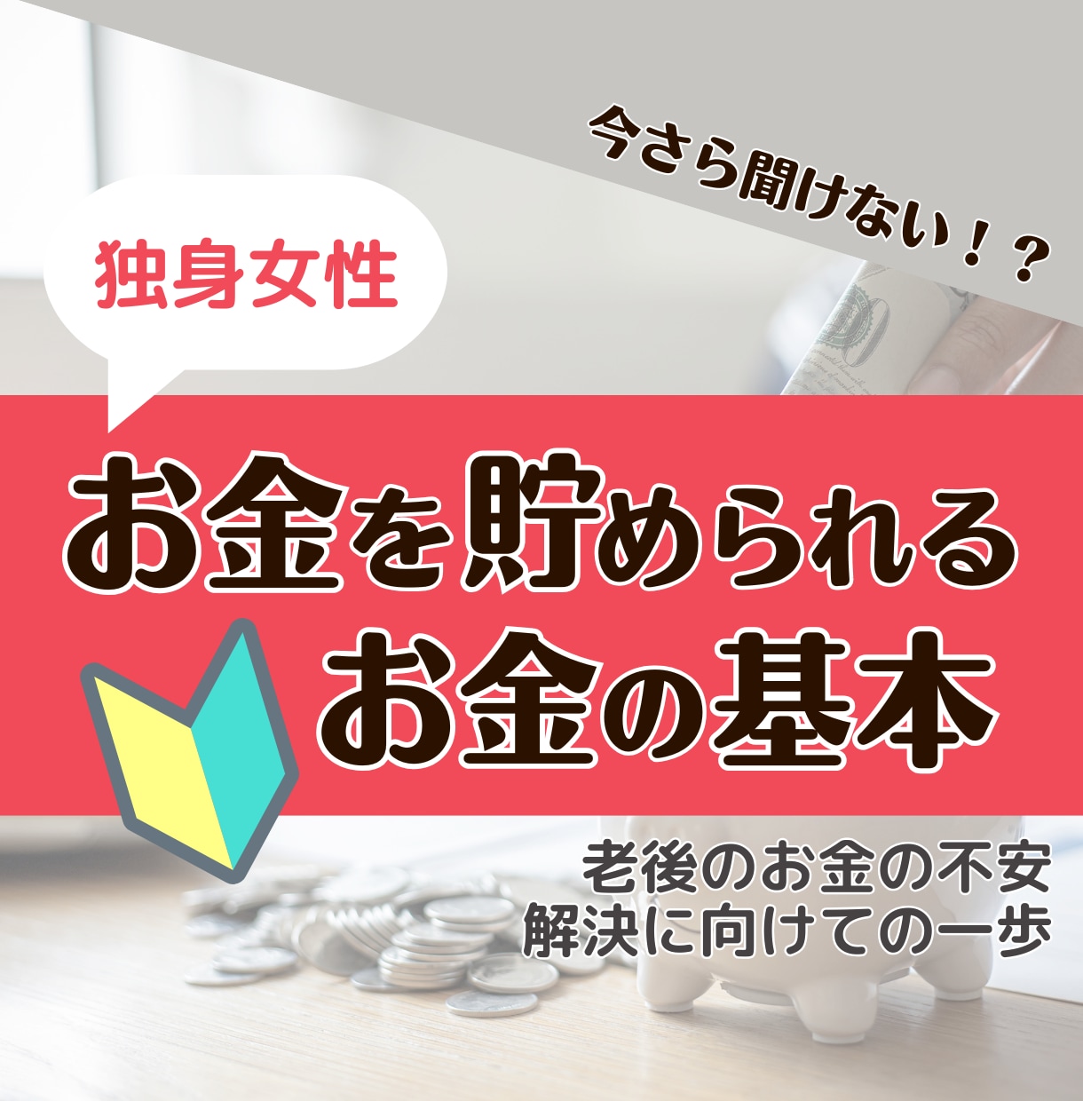 独身女性に今さら聞けない貯金の基本を教えます お金が貯まらないのは方法を知らないだけ！ イメージ1