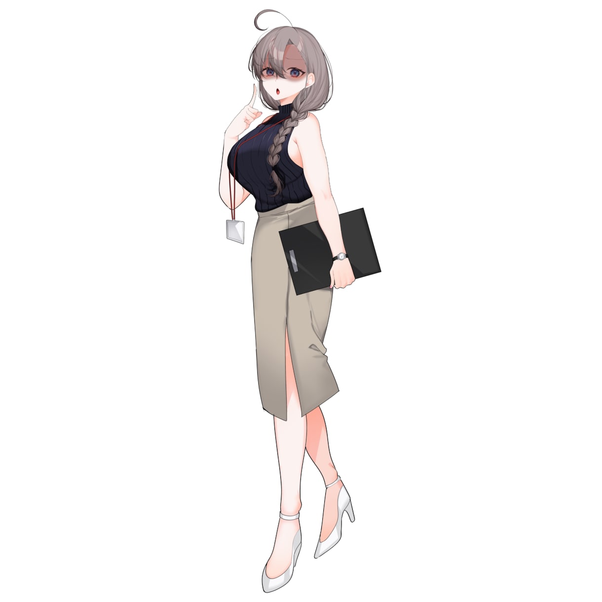 差分８種◆立ち絵販売します 大人な女性会社員・教師です～！ イメージ9