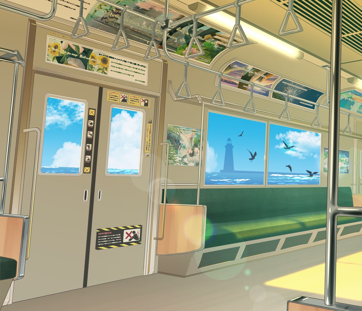 背景イラスト描きます 幅広い用途で使っていただける、物語性のある背景イラストです イメージ1