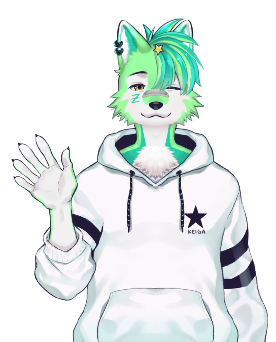 ケモノキャラのパーツ分けイラスト制作します 顔が良いイケケモVtuberになりたい方、お任せください！ イメージ6