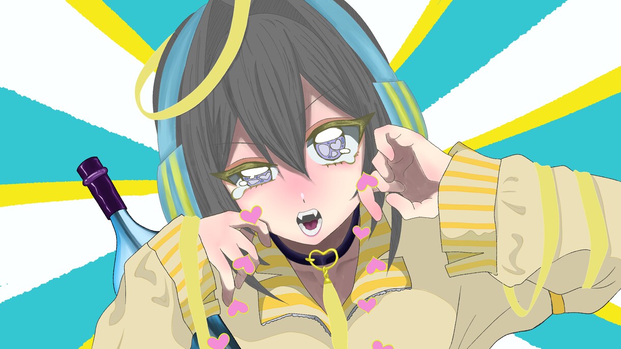 SNS用アイコン、サムネ、立ち絵などお描きします 可愛いイラストお描きします！お気軽にご相談ください！ イメージ4