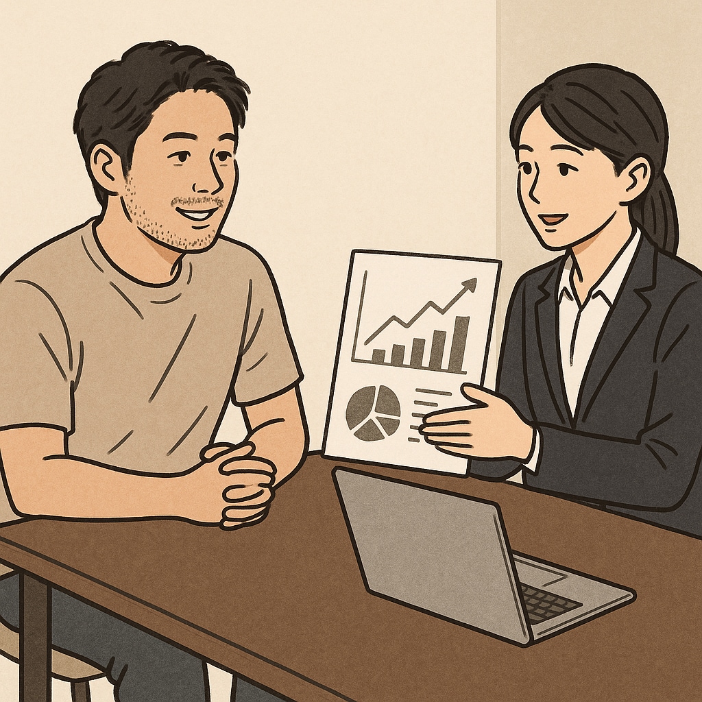 富裕層、超富裕層への営業をサポートします 実際に面談し、あなたの強みや改善点をフィードバック イメージ2