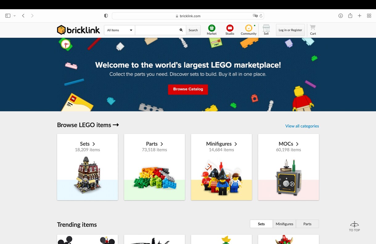 BrickLinkでのお買い物をサポートします 凹レゴ（LEGO）ファン必見！凹 イメージ1
