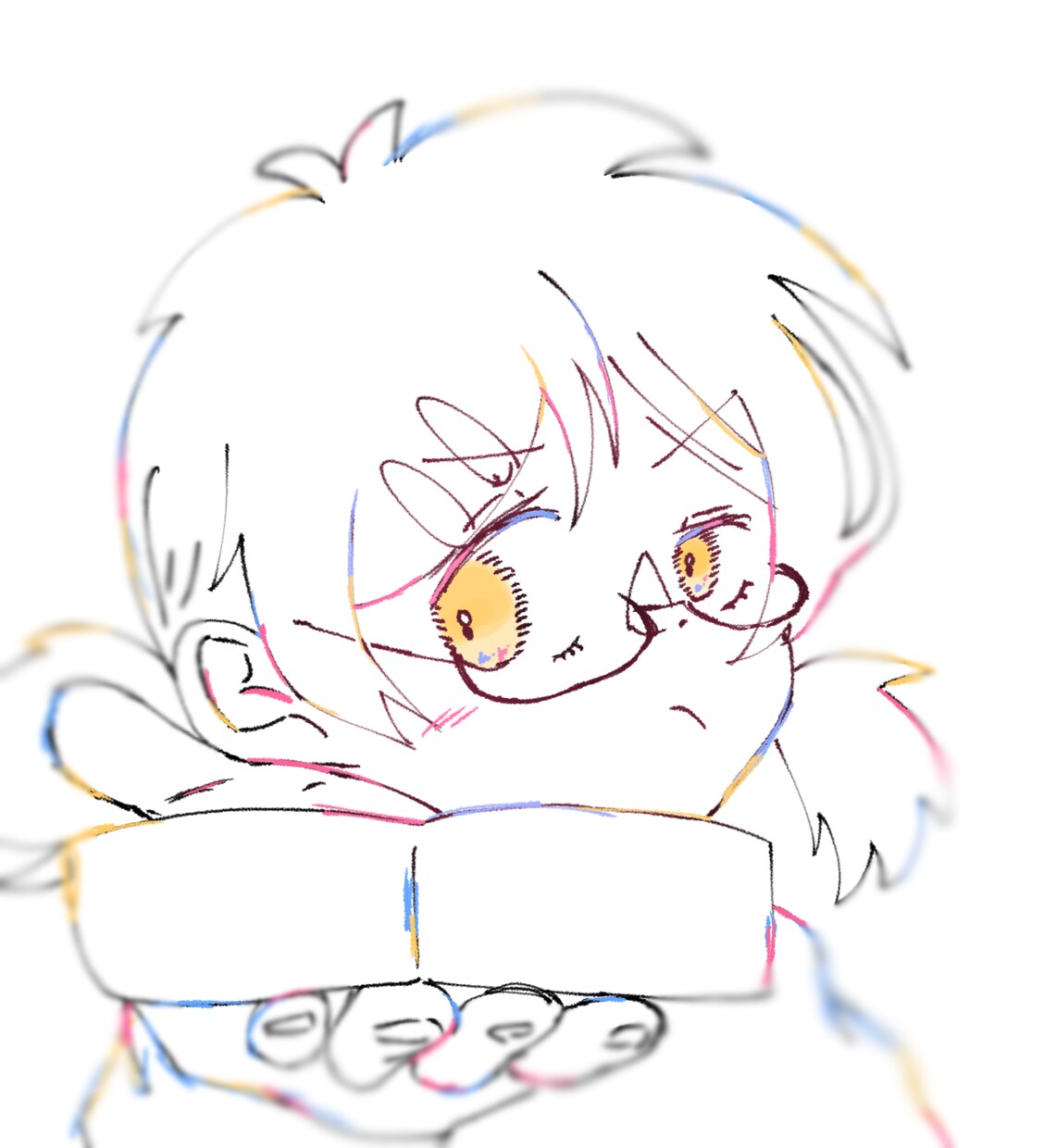 線画の味あるイラストお描きします 最短2日！SNSアイコンや観賞用に！ イメージ4