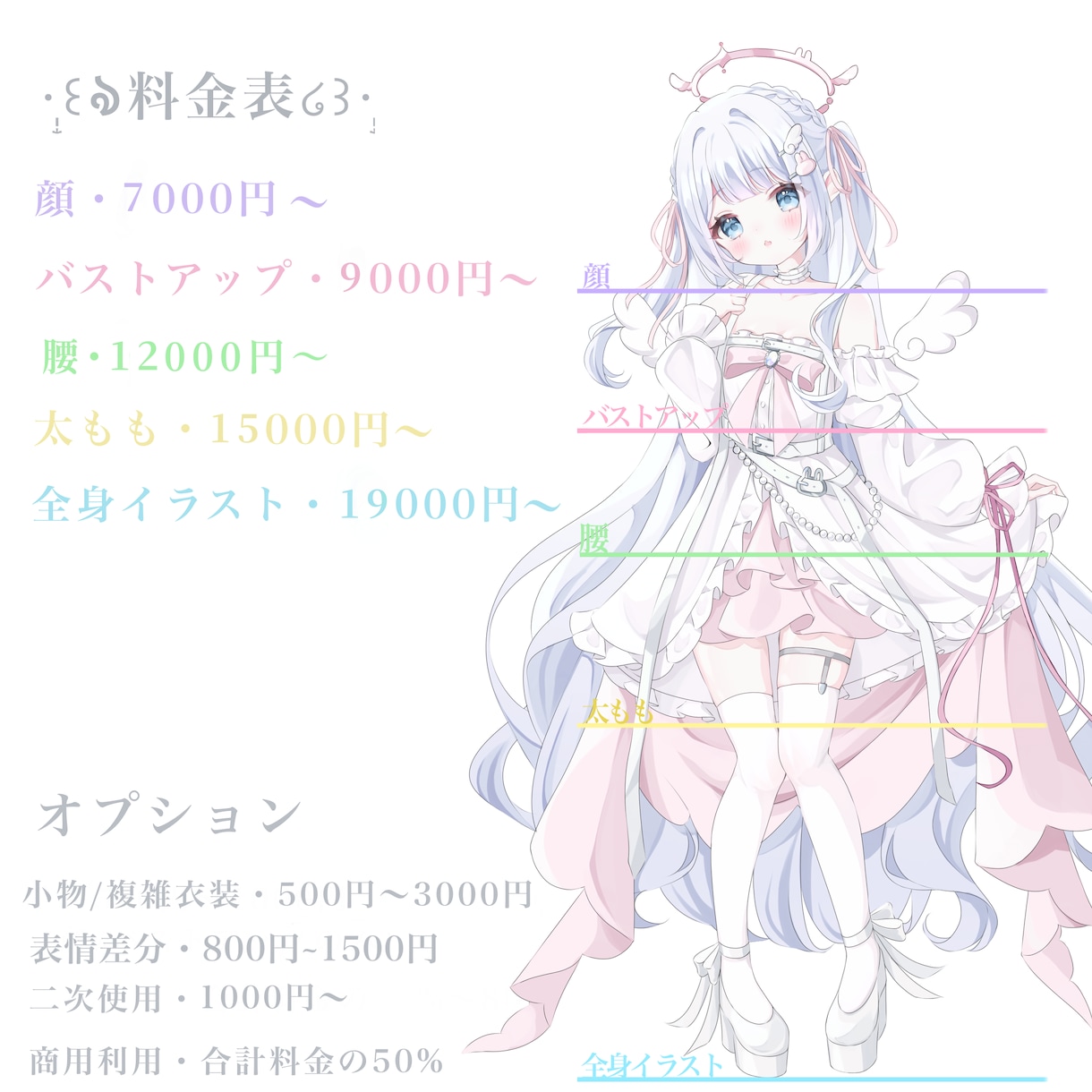 可愛いイラストお描きします アイコンやヘッダーサムネイル立ち絵用イラストご提供いたします イメージ2