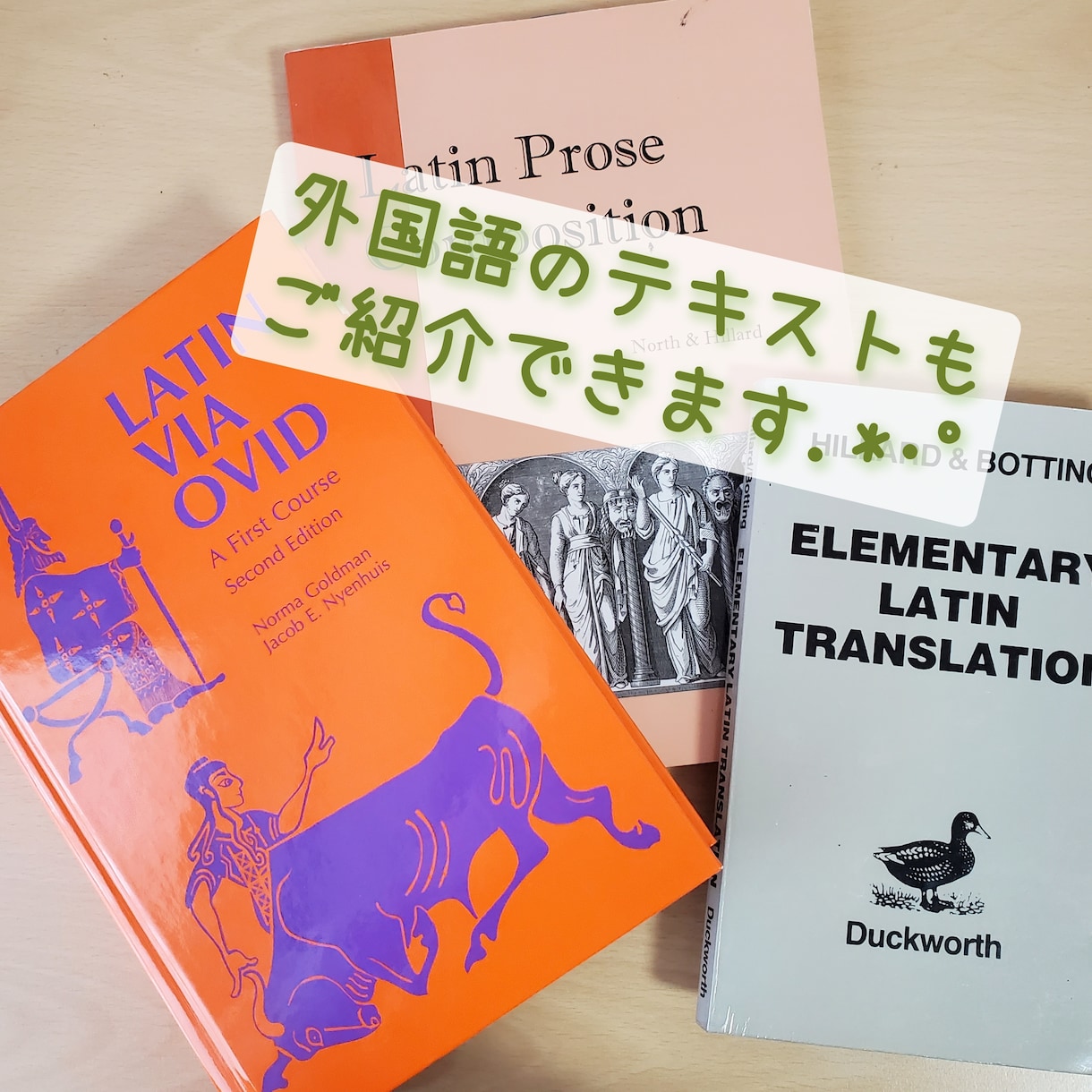 ネーミングから講読まで＊専門家がラテン語教えます ラテン語に関することなら何でも相談OK！ イメージ3