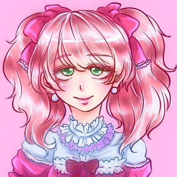 SNSアイコンなどにイラスト描きます ふんわり・やわらか女の子イラスト中心 イメージ2
