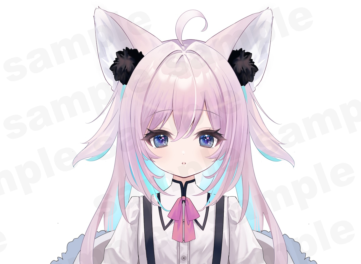 アイコン、ヘッダー、一枚絵、配信画制作します イケメンからかわいいまで幅広いキャラクターを描きます イメージ2
