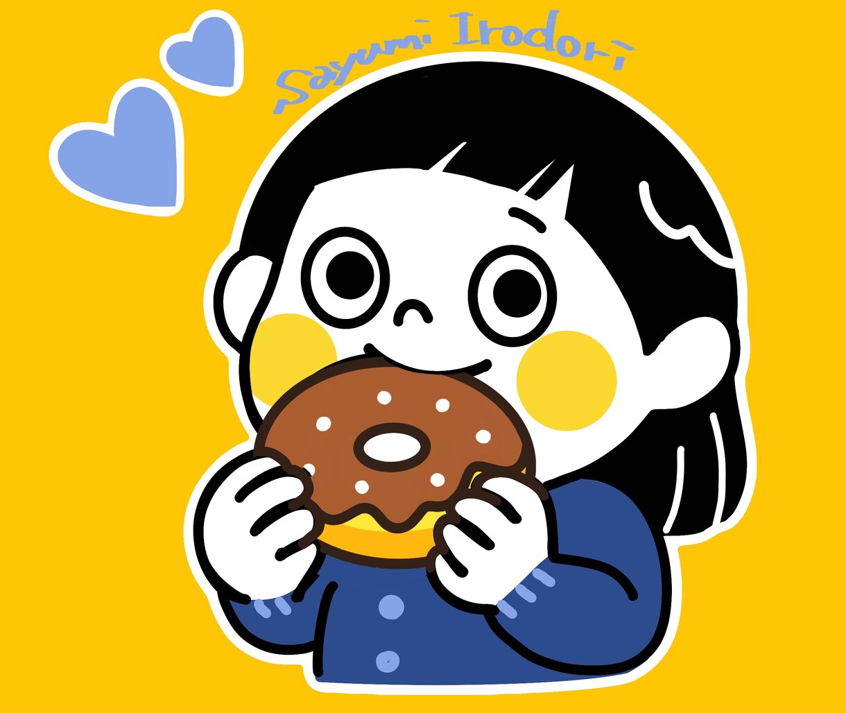 ポップでゆるかわ♡オリジナルキャラクター描きます お洒落に、可愛く、クールになどリクエストにお応えします◎ イメージ1