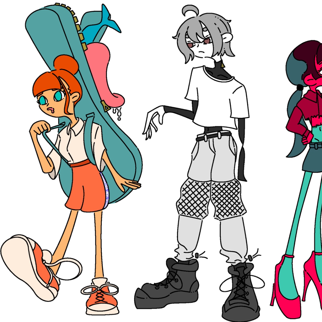 TRPGセッションなどの立ち絵を制作します TRPGセッションやゲームキャラなどの立ち絵を制作します。 イメージ2