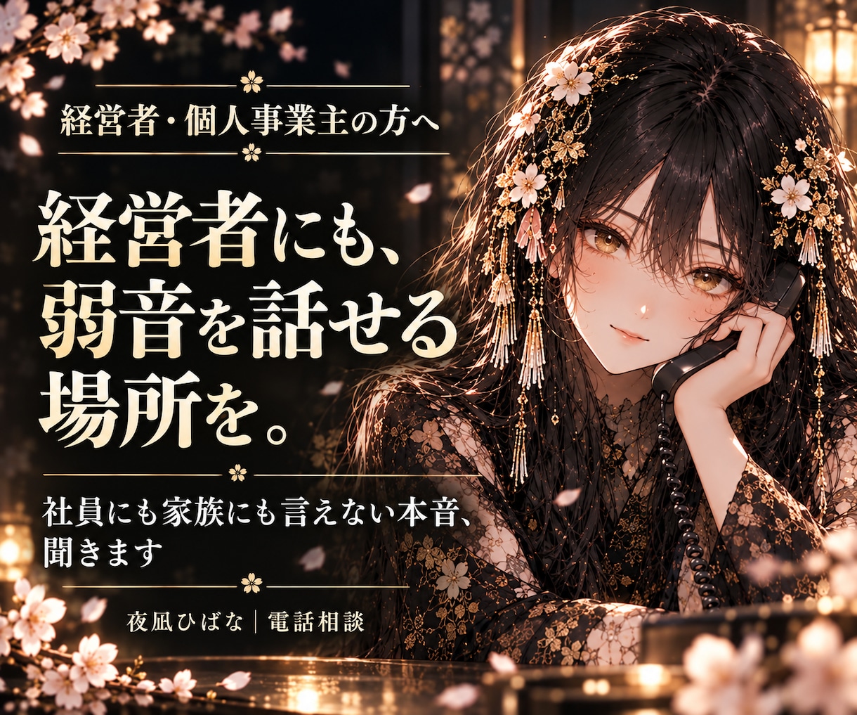 経営者の孤独や誰にも言えない本音を聞きます 社員にも家族にも言えない弱音。気兼ねなくご連絡ください。 イメージ1