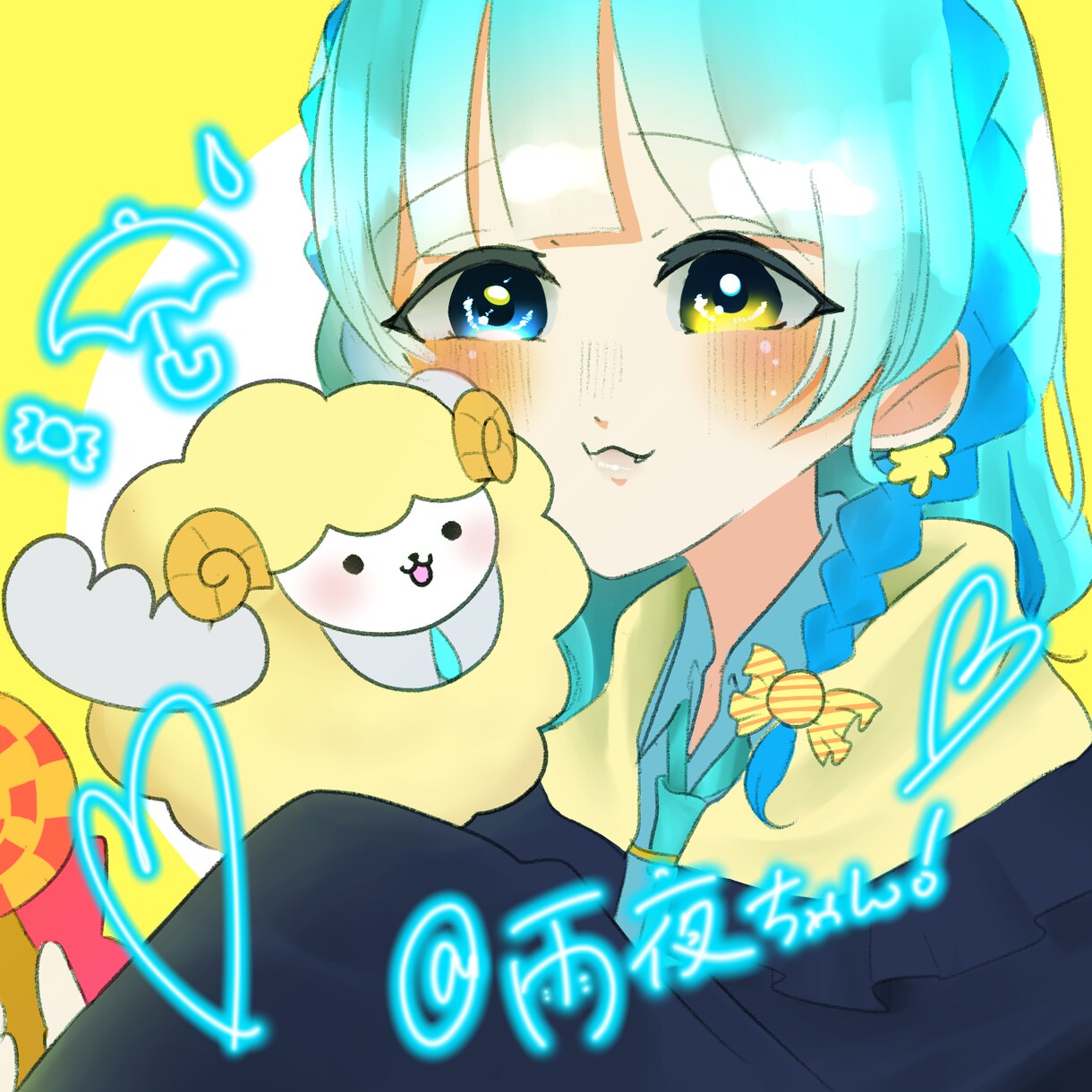 最短翌日！アイコンイラスト描きます 可愛くて目を引く！オリジナルキャラクターイラスト描きます。 イメージ7