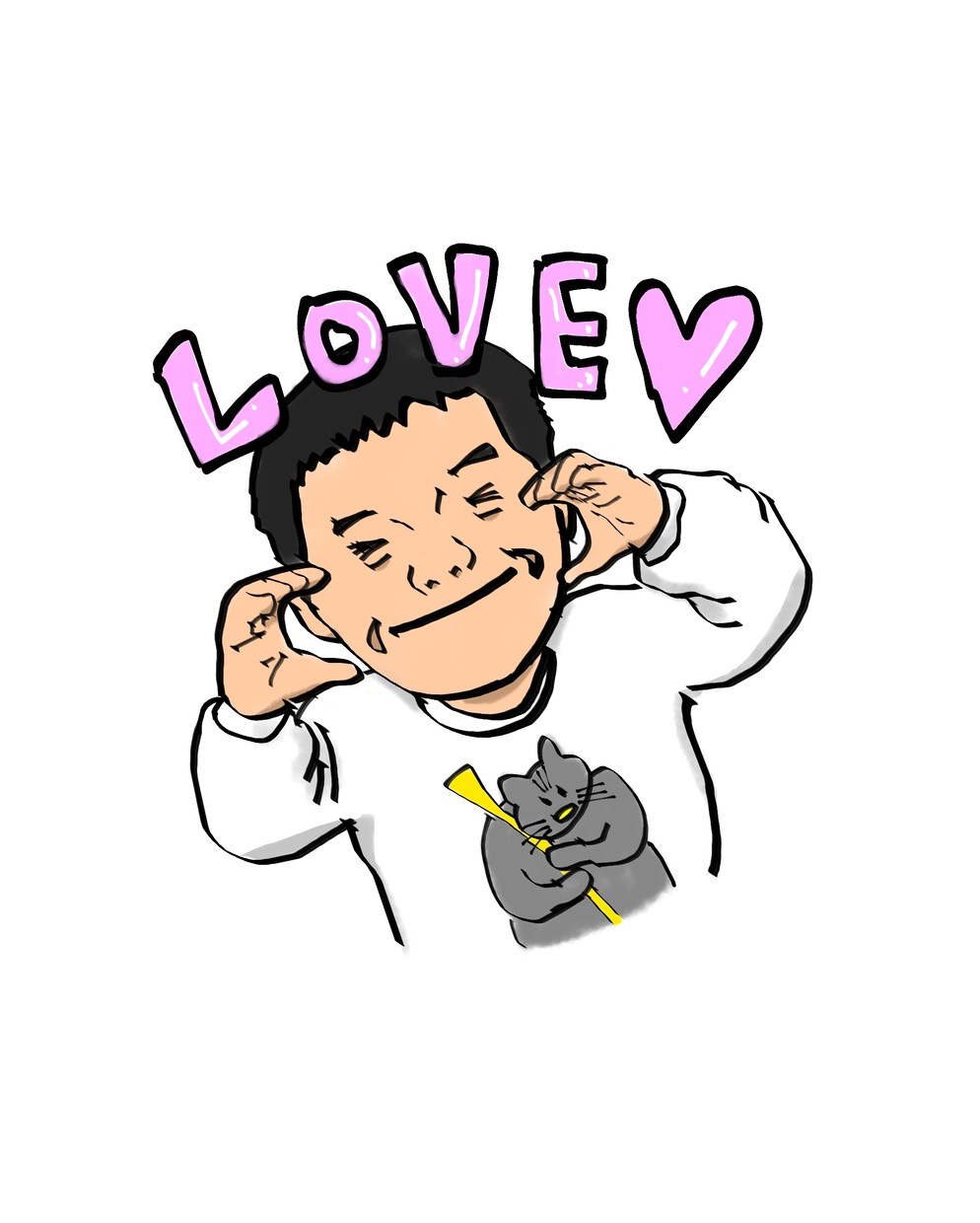 ゆるかわSNSアイコンを描きます ゆるかわなデフォルメ化したSNS似顔絵アイコンを描きます! イメージ7
