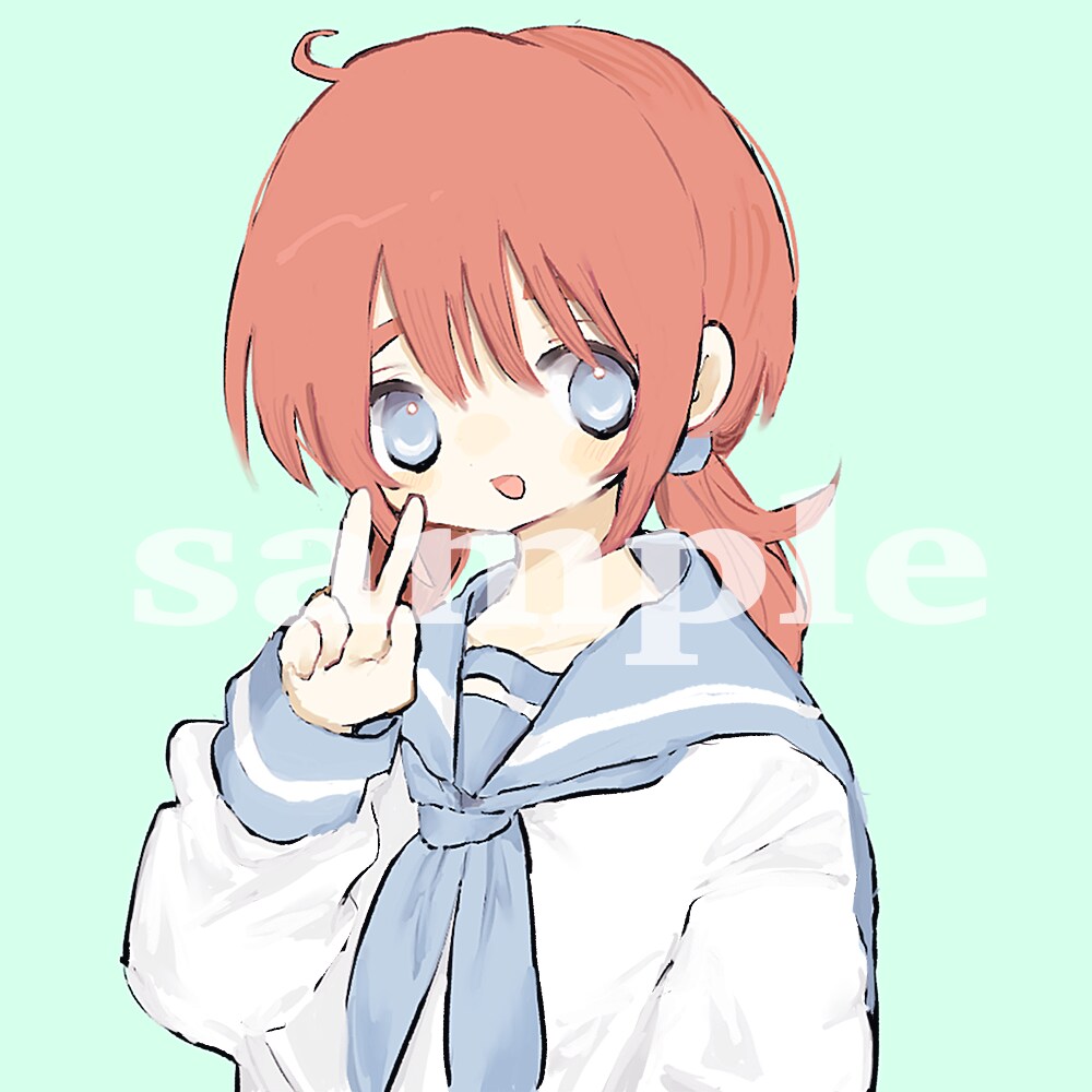 かわいい絵柄でアイコン描きます 通常頭身、デフォルメどちらもお任せ下さい！ イメージ3