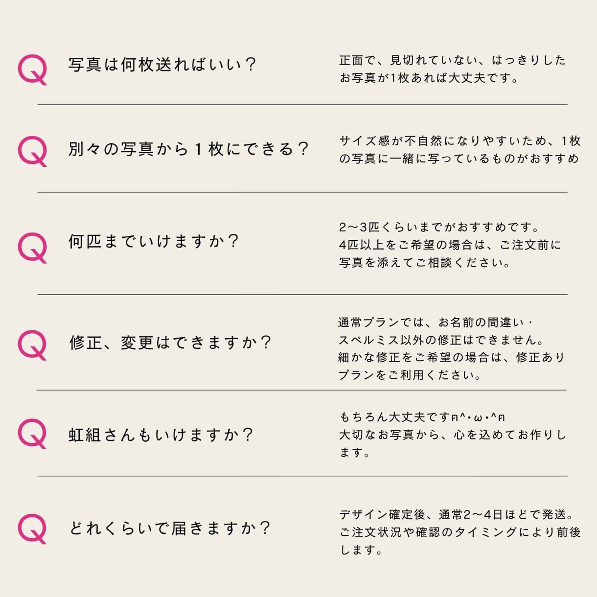 写真からうちの子レザーキーホルダーを作ります ペット写真・画像OK 名入れデザインから制作手配まで対応 イメージ4