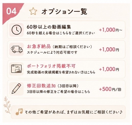 想いが伝わるSNS動画を丁寧に編集します リール・TikTok・Shorts対応 イメージ4