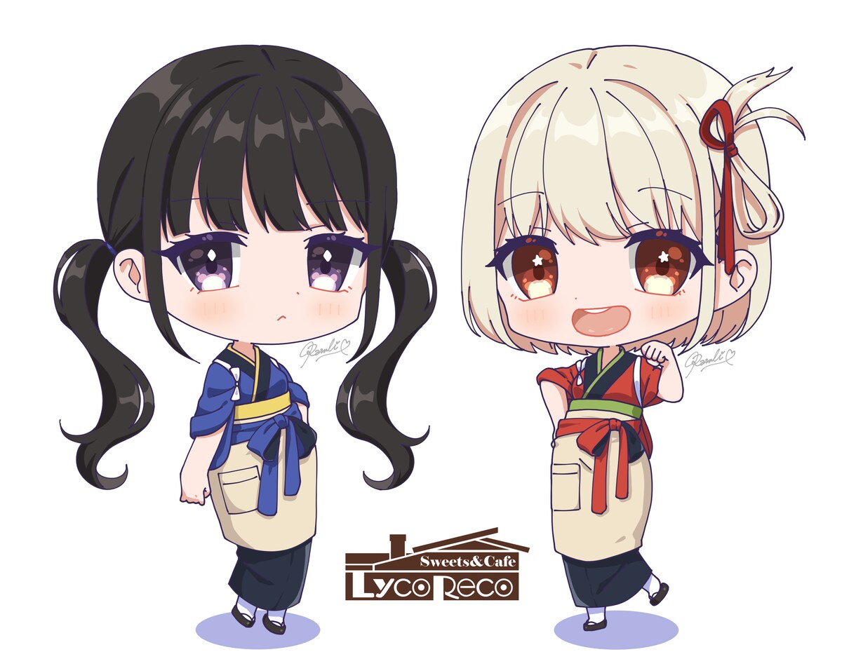 ポップでかわいいデフォルメイラストを描きます グッズ作成用や動画用にも！幅広く使えます！ イメージ3