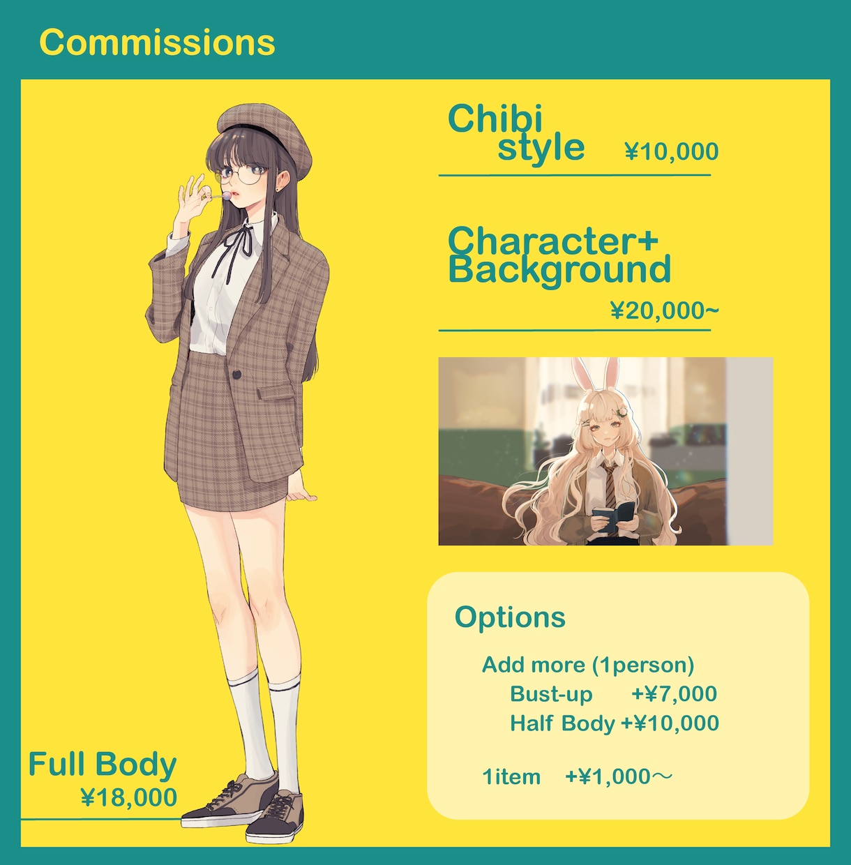 イラストやLive2Dモデルイラストなど対応します かわいい、かっこいい、おじさん！なんでもお申し付けください！ イメージ2