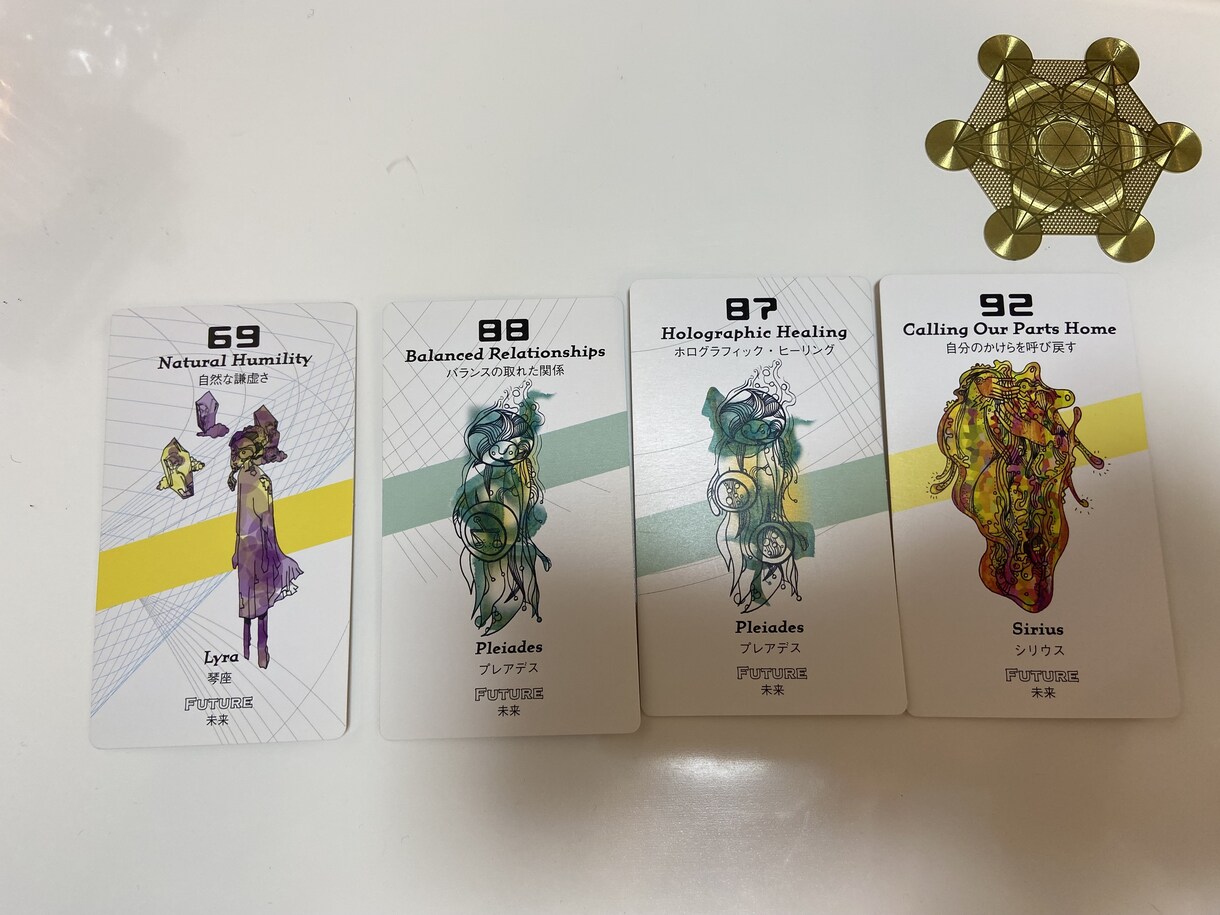ギャラクティックルーツカードリーディングします ギャラクティックルーツカードリーディングとチャネリング①〜⑥ イメージ7